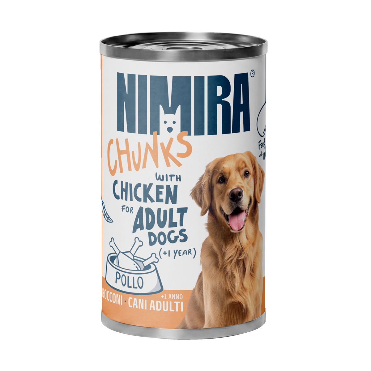 1,2kg-NIMIRA-DOG-POLLO Pollo - immagine 1